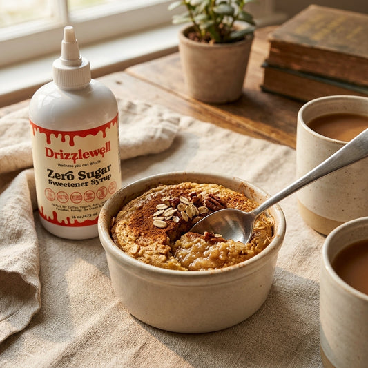 Sugar Free Cinnamon Oats Bake